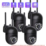 1080P Wi-Fi Smart Home Security Camera with Color Night Vision Motion Detection 360° Panoramic Two-Way Audio