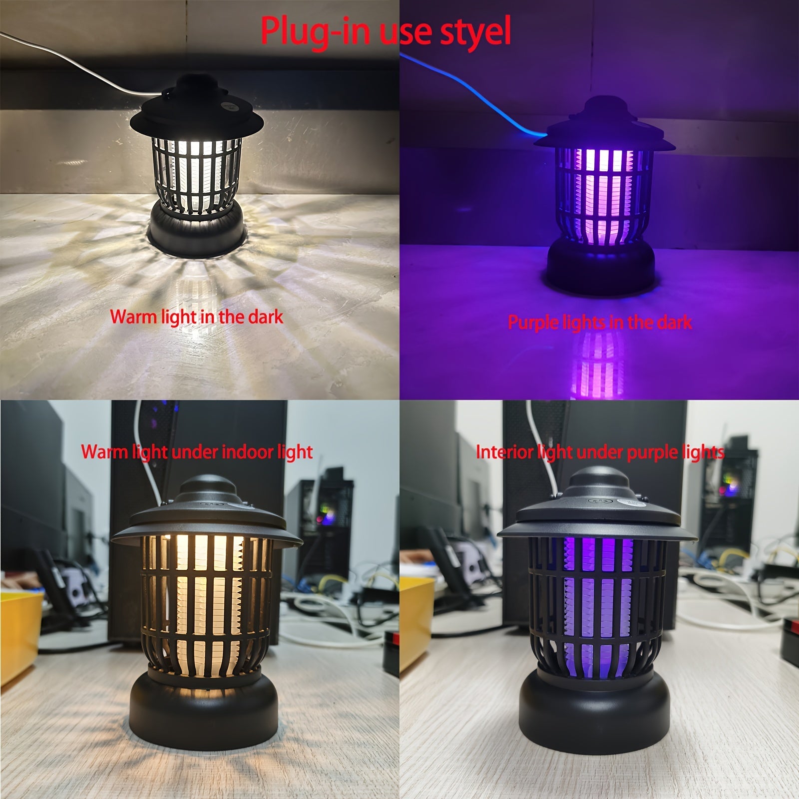 Portable Electric Mosquito Killer Lamp with UV Light for Indoor and Outdoor Use