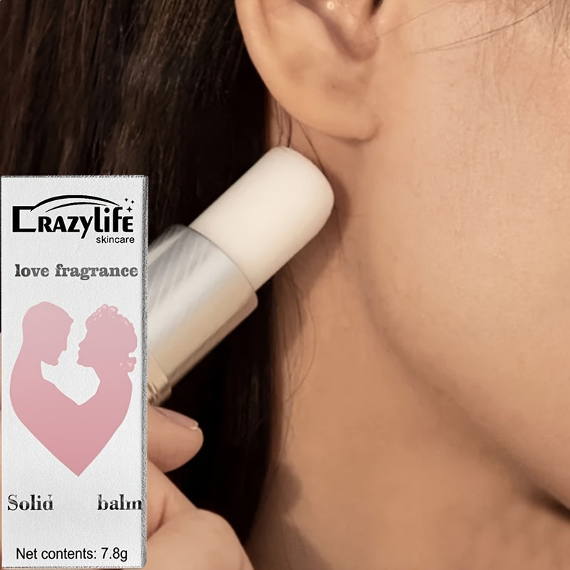 Unisex Floral Scent Solid Perfume Balm with Plant Squalane for Daily Wear and Gifts