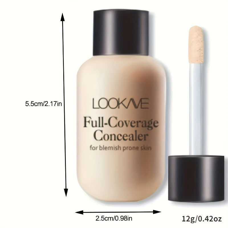 Corrector líquido mini para mujer de cobertura total para acné y ojeras tamaño de viaje