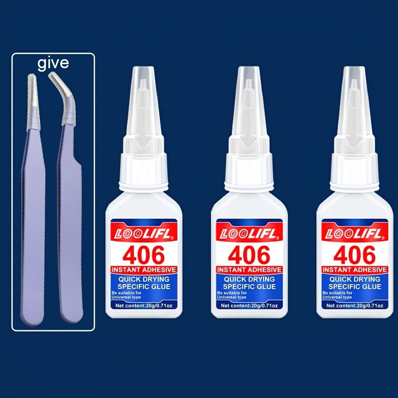 Superpegamento impermeable de secado instantáneo para reparaciones de plástico y metal