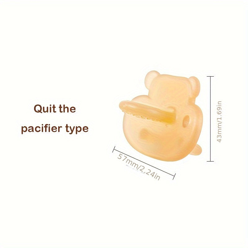 Набор успокаивающих предметов из пищевого силикона для детей - подходит для дневного и ночного использования, комплектуется пылезащитным чехлом и противоударной цепочкой, в цвете хаки.