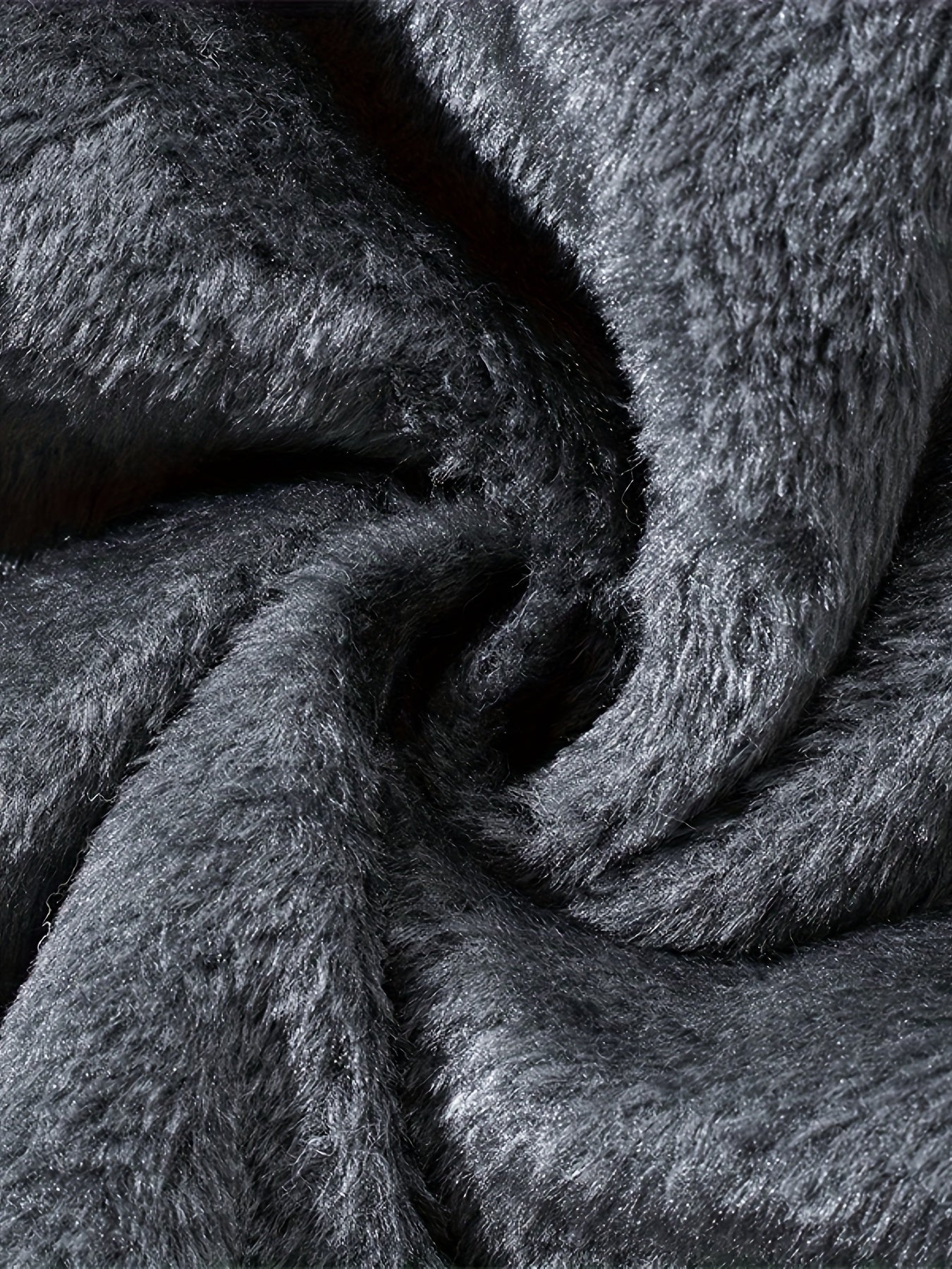 Men's Winter Fleece-Lined Hooded Windproof Jacket for Outdoor Sports