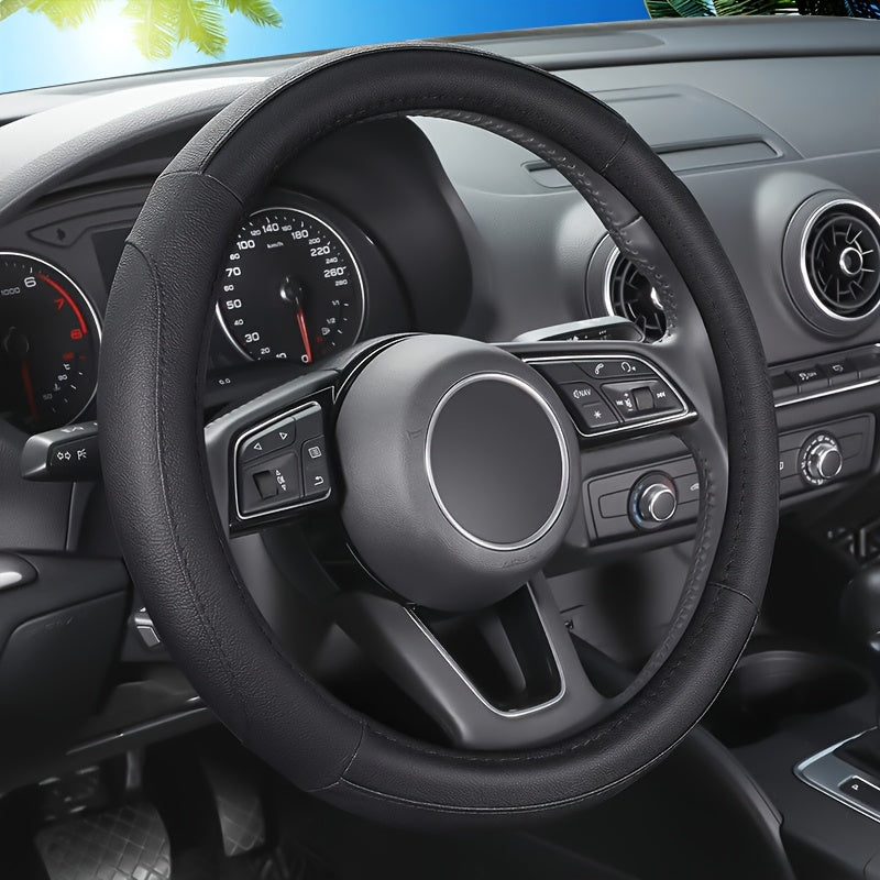 Universal Car Steering Wheel Cover 15 Inch Anti-slip Wear-resistant Seat Car Accessories