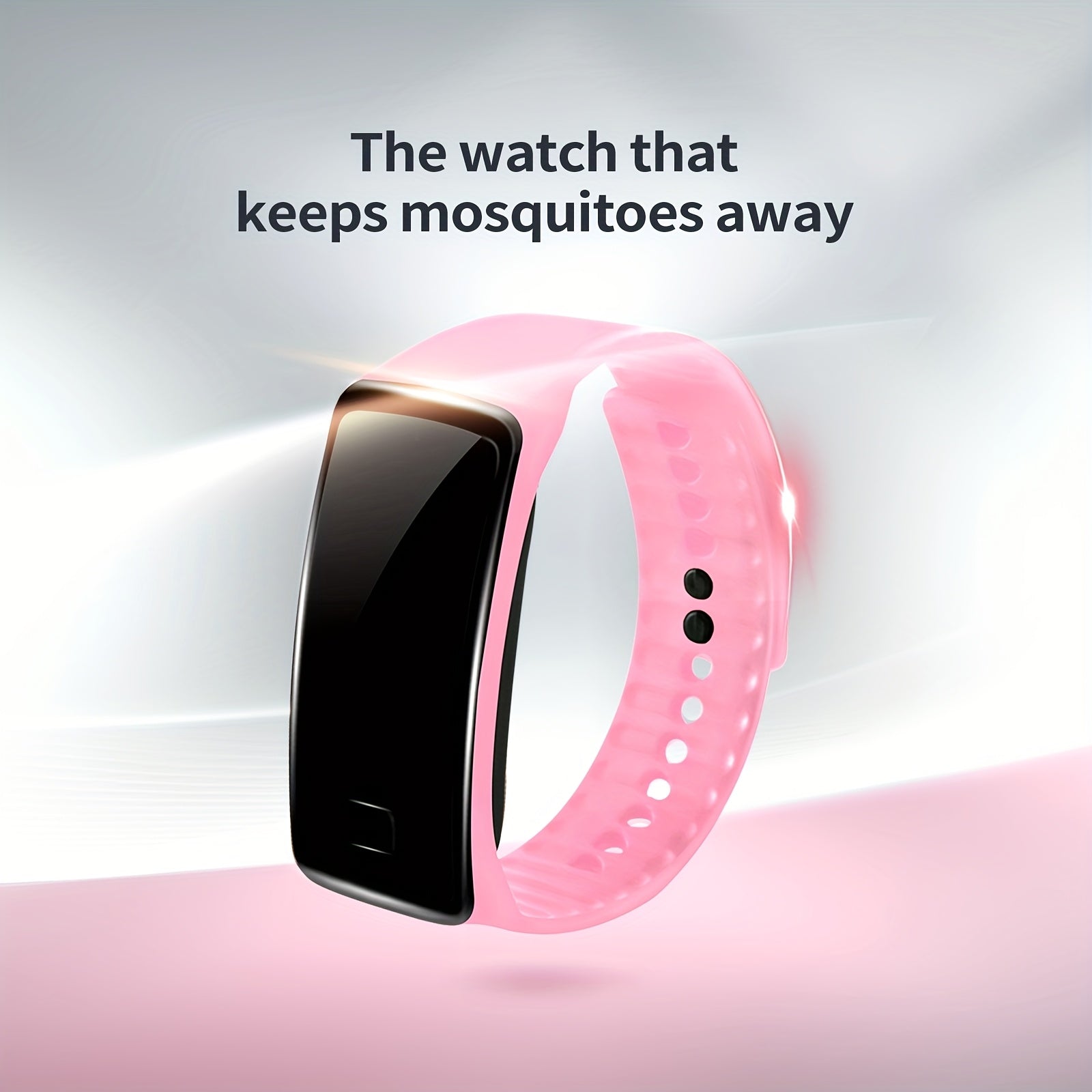 Unisex Silicone Insect Repeller Bracelet Outdoor Mosquito & Insect Watch