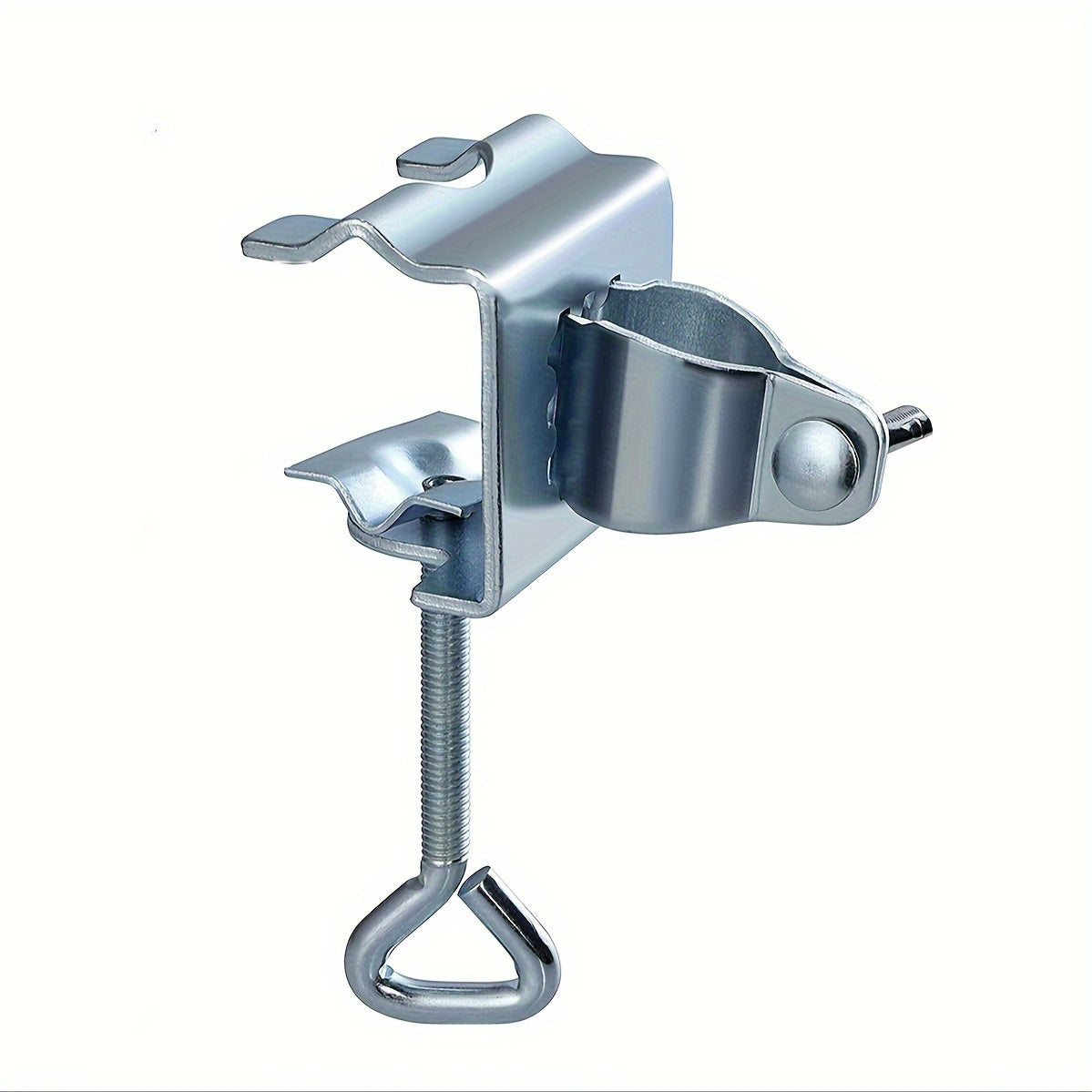 Stainless Steel Patio Umbrella Holder for Deck Balcony Railing Picnic Table