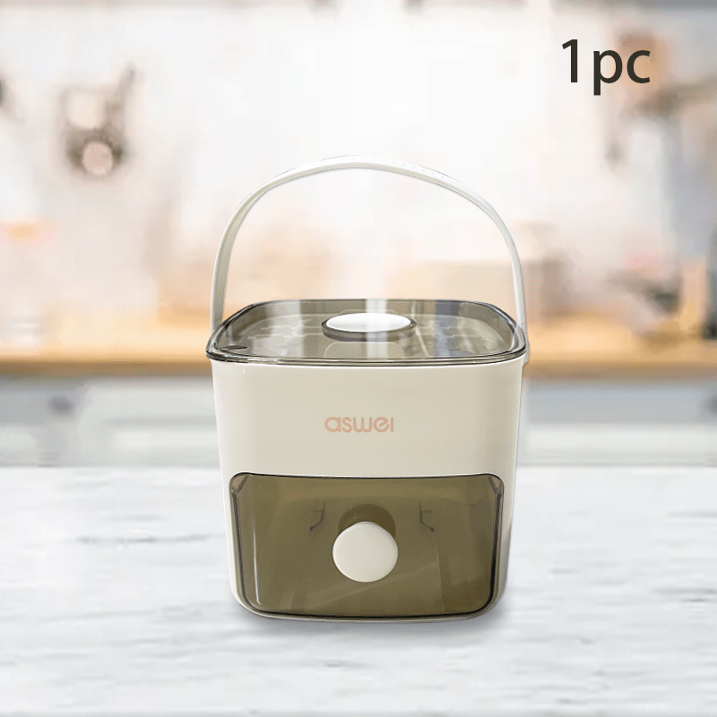 Ice Maker Countertop 48 Ice Cube Capacity with Storage Bin for Drinks