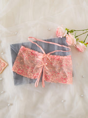 Women's Seductive Lace Lingerie Set with Adjustable Straps