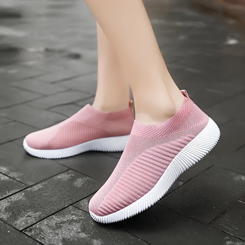 Women's Breathable Casual Sports Shoes Lightweight Running Sneakers for Fitness and Outdoors