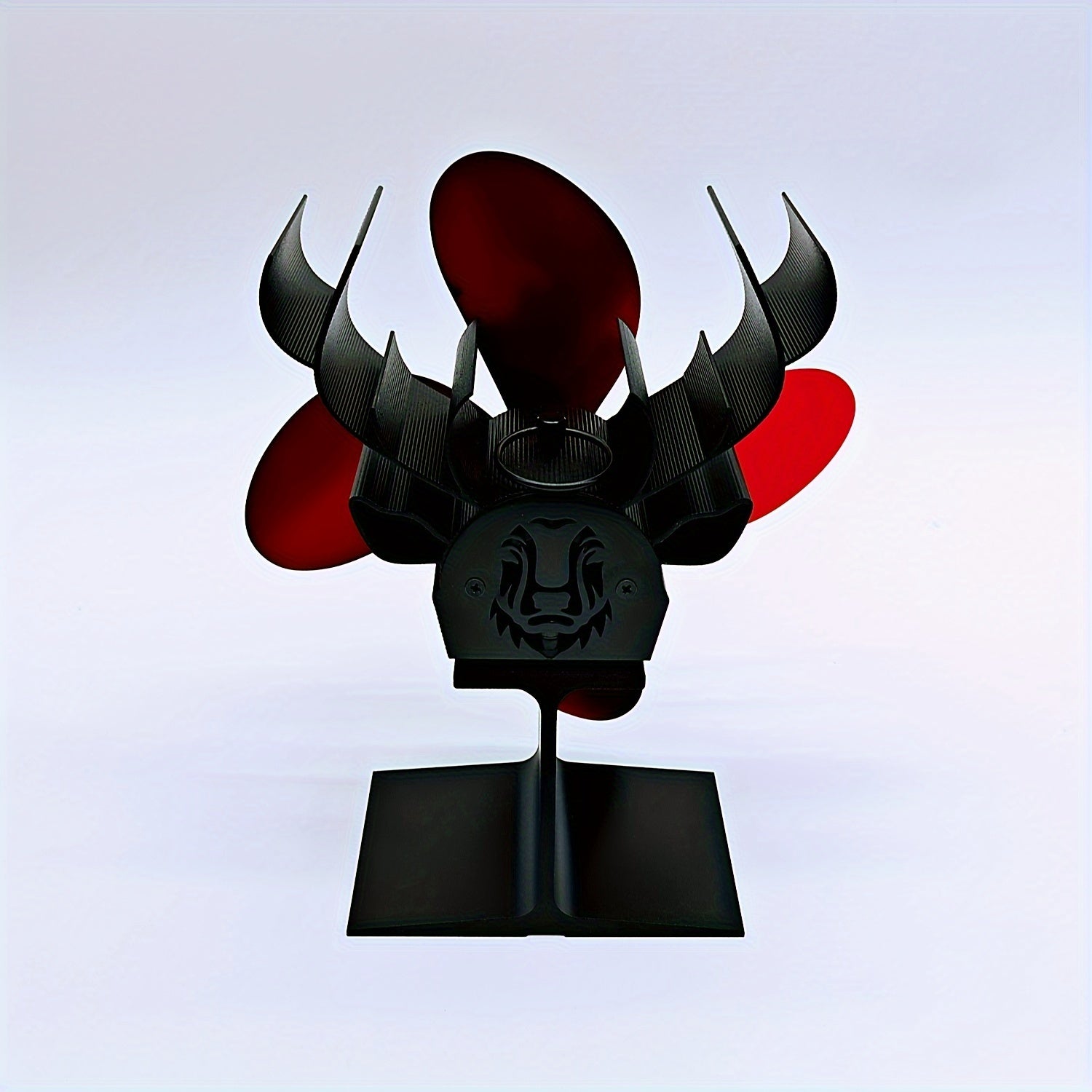 Deer Shaped Fireplace Fan Wood Stove Thermoelectric No Electricity Needed Camping Gift