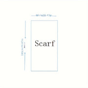 Breathable Tie-Dye Scarf for Women Sun Protection Casual Accessory