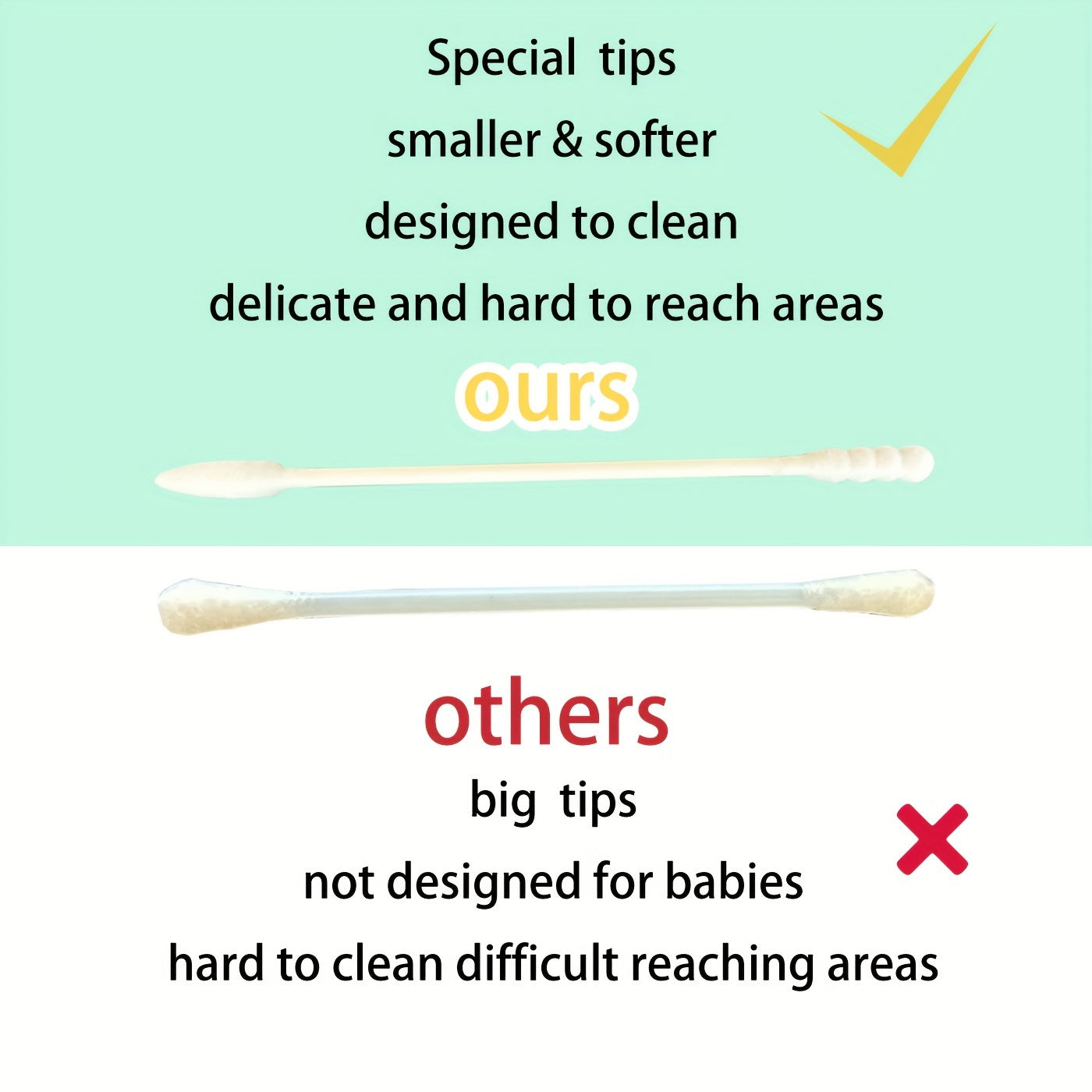 Baby Wipes for Sensitive Areas 200 Pack Gentle Cleaning for Ages 3 to 6