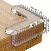 Childproof Silicone Corner Guards Set of 10 Extra Thick Glass Coffee Table Safety Pads