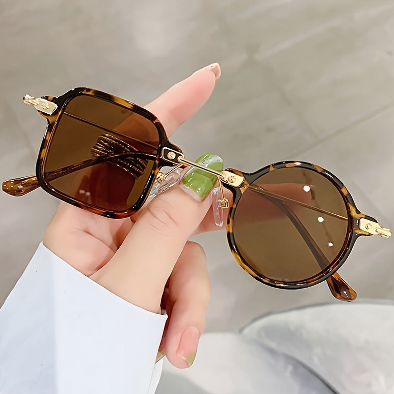 Gafas de sol unisex con tinte retro y protección antirreflejos para fiesta de disfraces y club