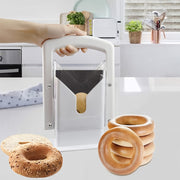 Manual Bagel Slicer for Safe and Easy Bagel Cutting