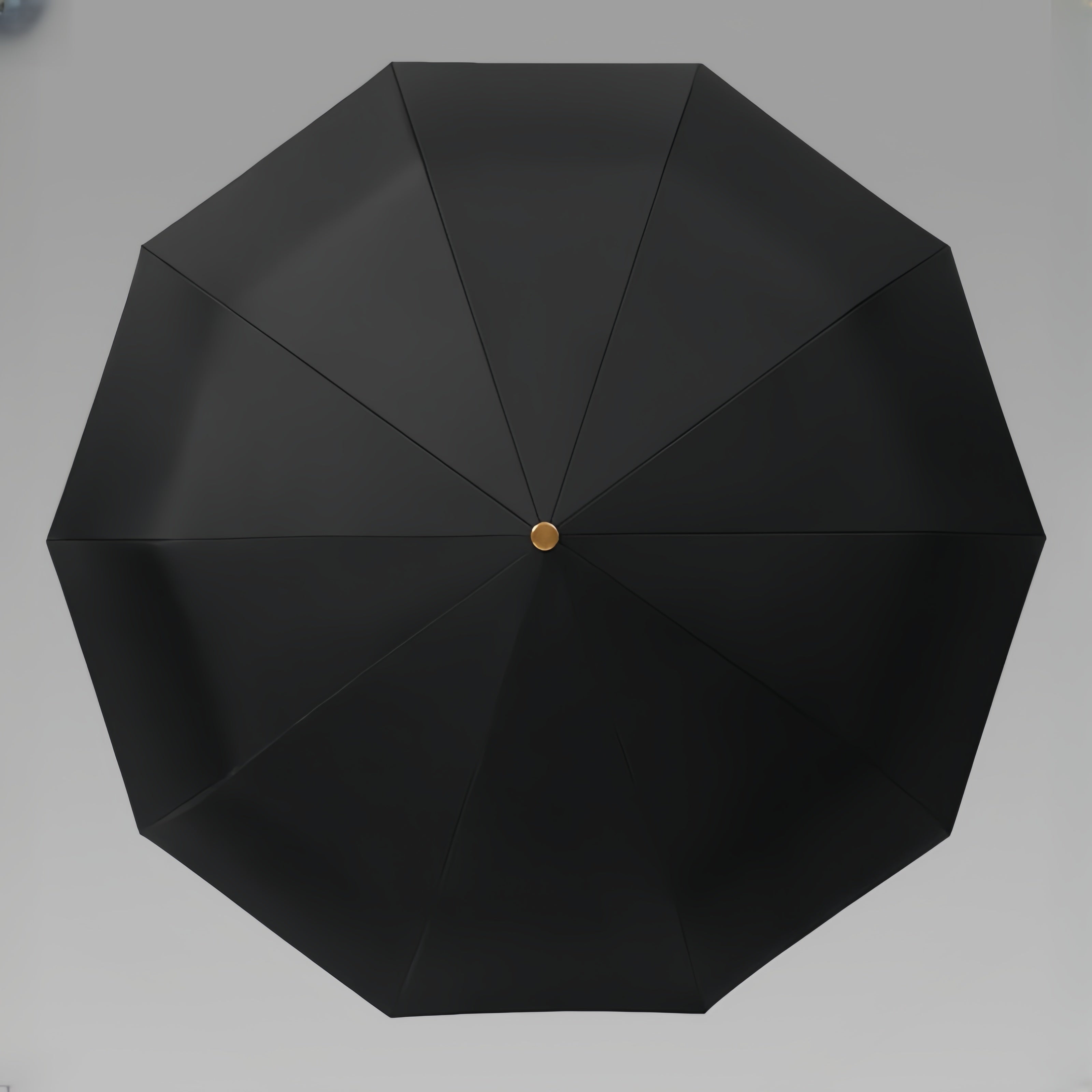 Large Wind-Resistant Business Umbrella with Wooden Handle and Automatic Open