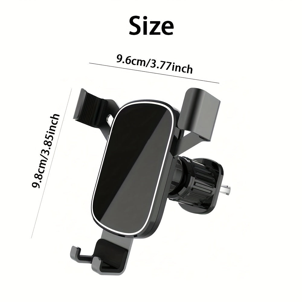 Car Air Outlet Phone Holder Gravity Mirror Clip Waterproof Adjustable Mount