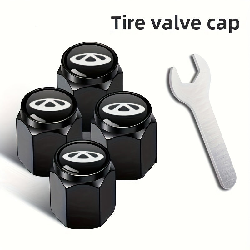 Universal Car Tire Valve Cap Set for SUV and Sedan Replacement