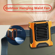 Multi-Functional USB Fan 8000mAh Battery Portable Indoor Outdoor Neck Rope