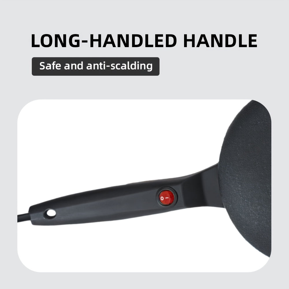 Электрическая сковорода для блинов с антипригарным покрытием, быстро и легко в использовании