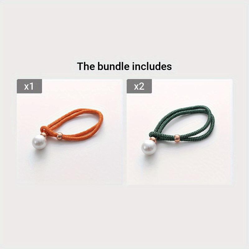 Faux Pearl Curtain Tieback Holdback for Living Room Decor Elegant Simple