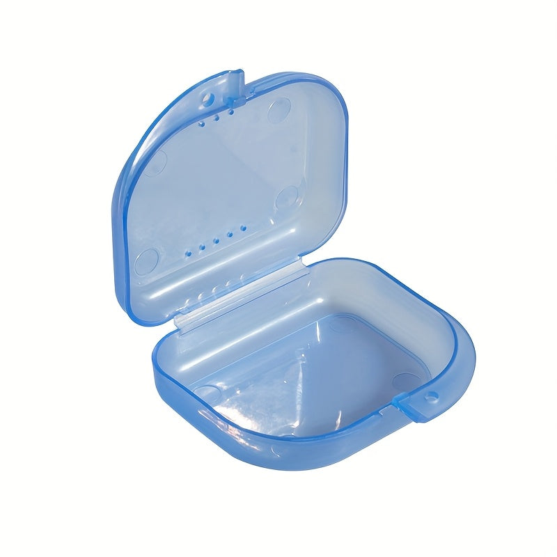 Clear Denture Case Durable Plastic Travel Storage Odorless for Personal Care