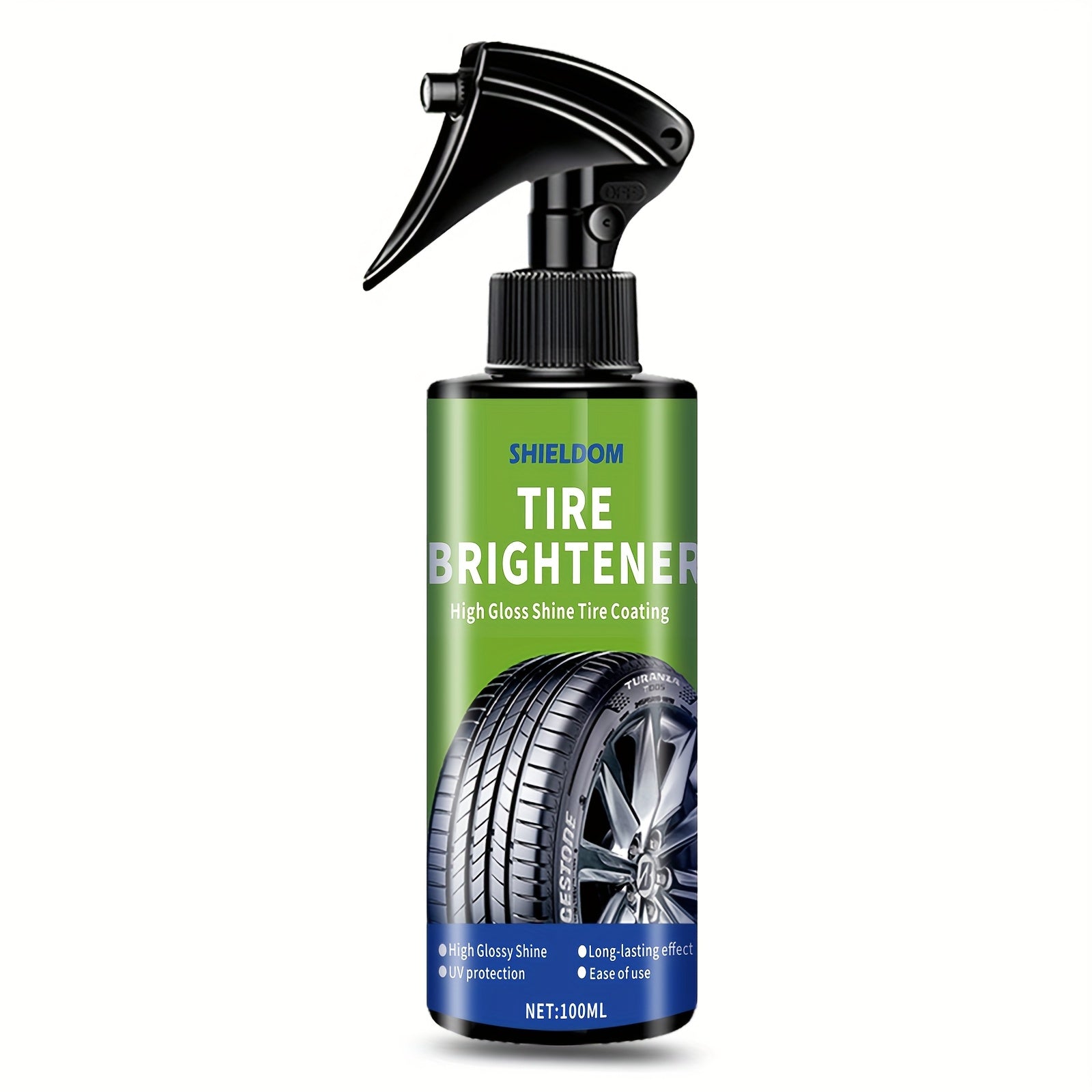 Restaurador y abrillantador de neumáticos para todos los vehículos 100ml brillo de alto brillo