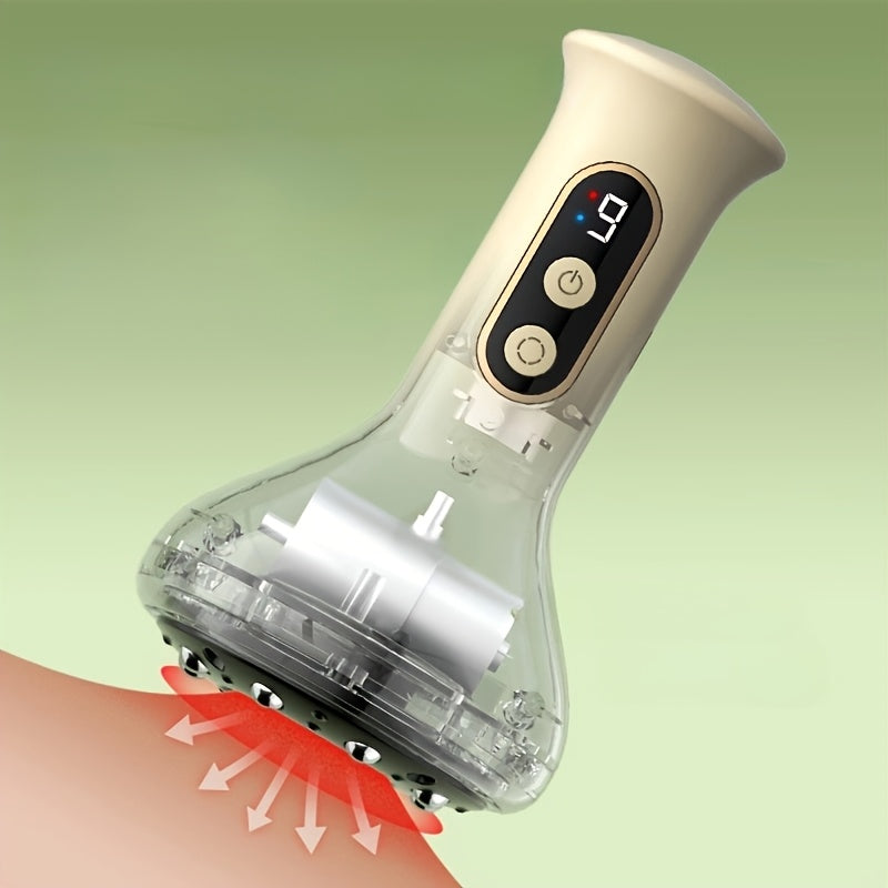 Uyda foydalanish uchun elektr USB orqali zaryadlanadigan bankalar va qirqish qurilmasi, kuchli so'rish va qorin, orqa va oyoqlarni massaj qilish uchun sirpanadigan kubik bilan.