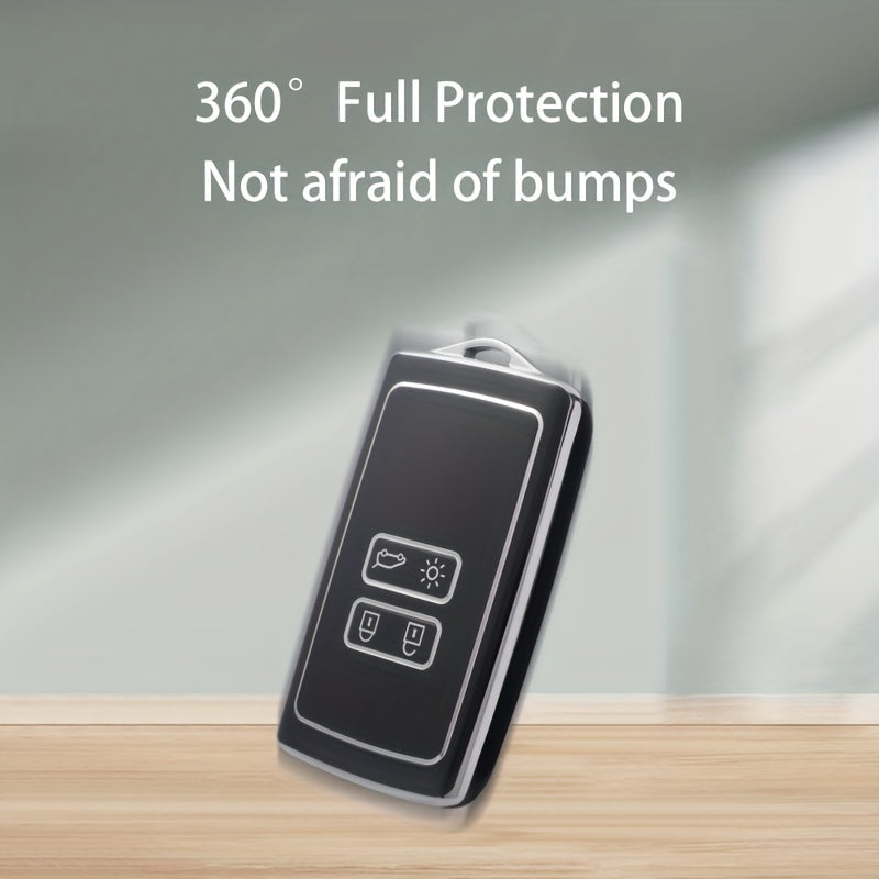 Universal TPU Car Remote Key Fob Cover for Renault Models Protective Case