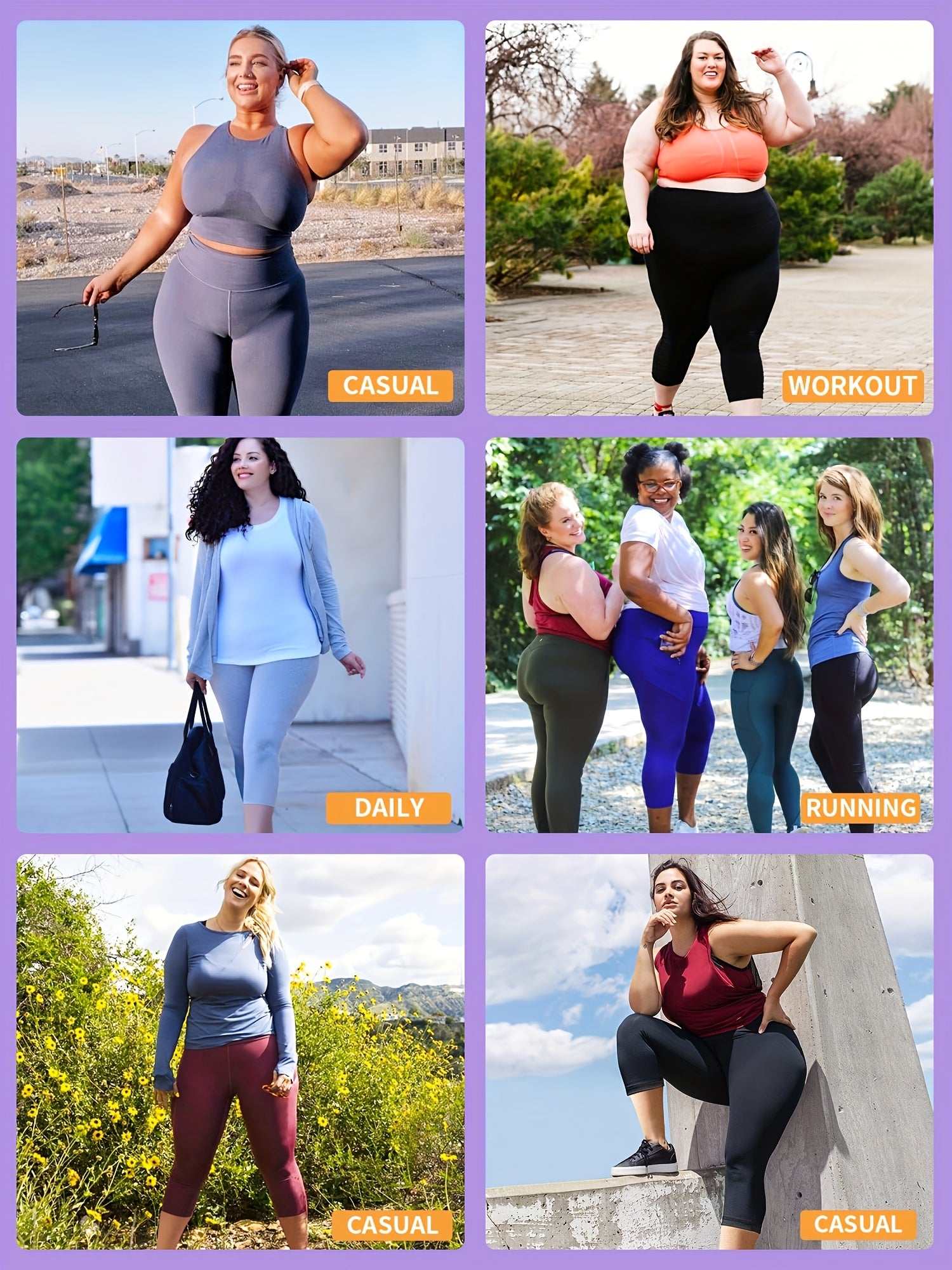 Women's Leopard Print Capri Leggings Plus Size Stretchy Comfortable | 3/4 Length