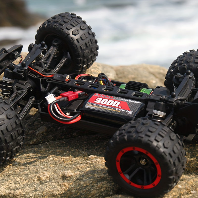 7.4V 3000mAh 2S Li-Ion RC Battery for 1/10 1/12 1/16 Scale RC Cars and Trucks