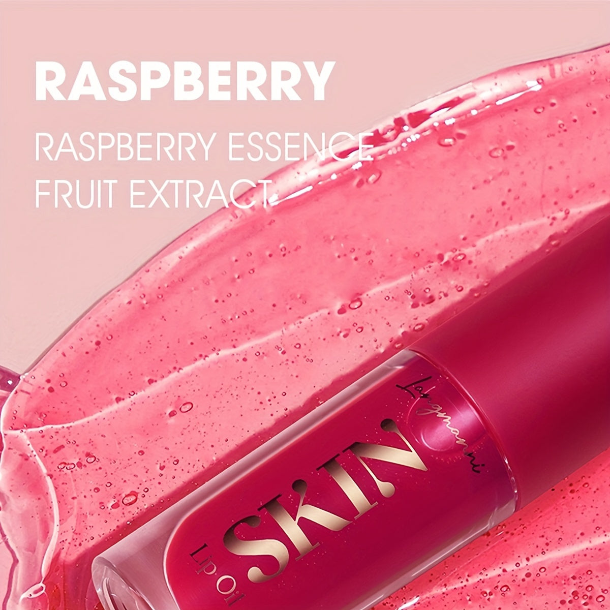 Brillo labial hidratante con sabor a mermelada de frutas, acabado brillante para mujeres