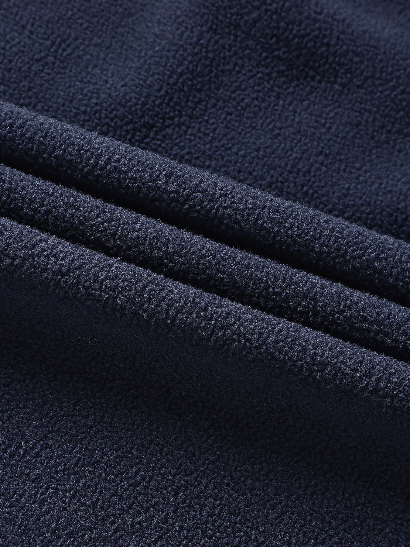 Men's Winter Fleece Set Long Sleeve Letters Pattern Casual Sports Warm Clothing