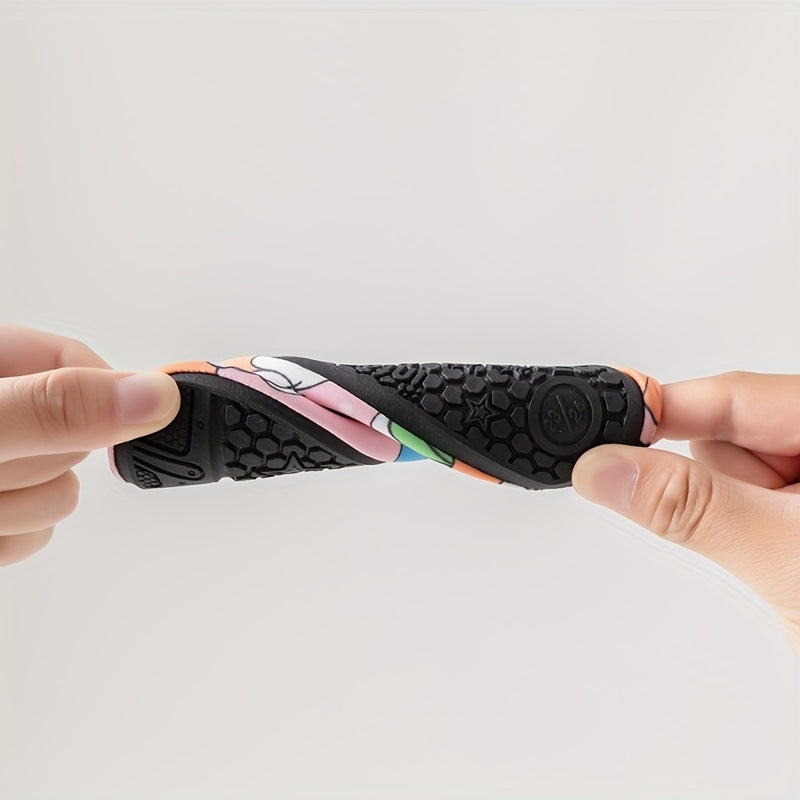 Kichkina qizlar uchun suv poyabzali, osongina kiyinadigan, sirpanmaydigan, tez quriydigan, suzish, plyaj va yoz uchun