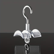 Sturdy Plastic Bag Hanger with 360° Rotation for Ties Belts Backpacks