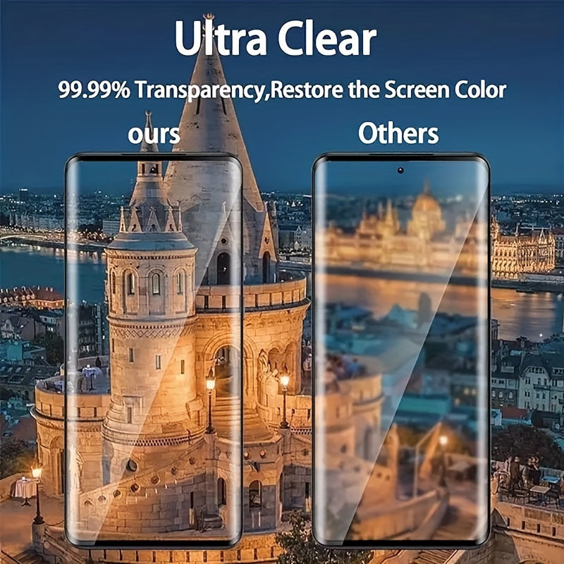 2 шт. защитное стекло с изогнутым краем 3D закаленное для серии Note 30 40