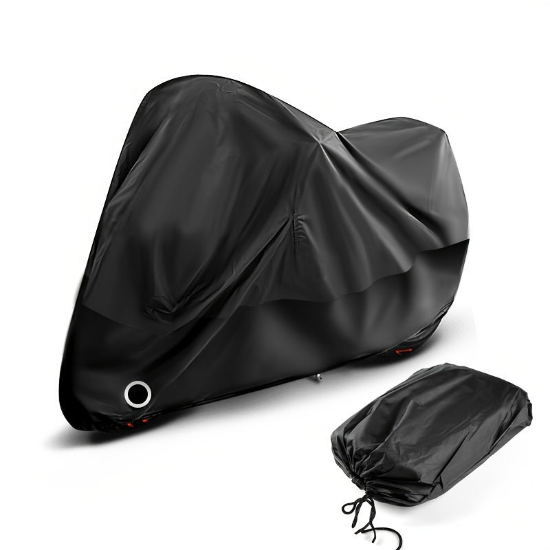 190T Polyester Taffeta Motorcycle Cover Sun Sand Dust Resistant for Bikes and Bicycles