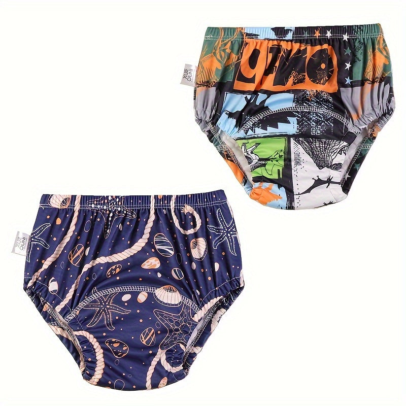 Pañales de entrenamiento para niños y niñas 4/5 pack tela de punto de poliéster transpirable