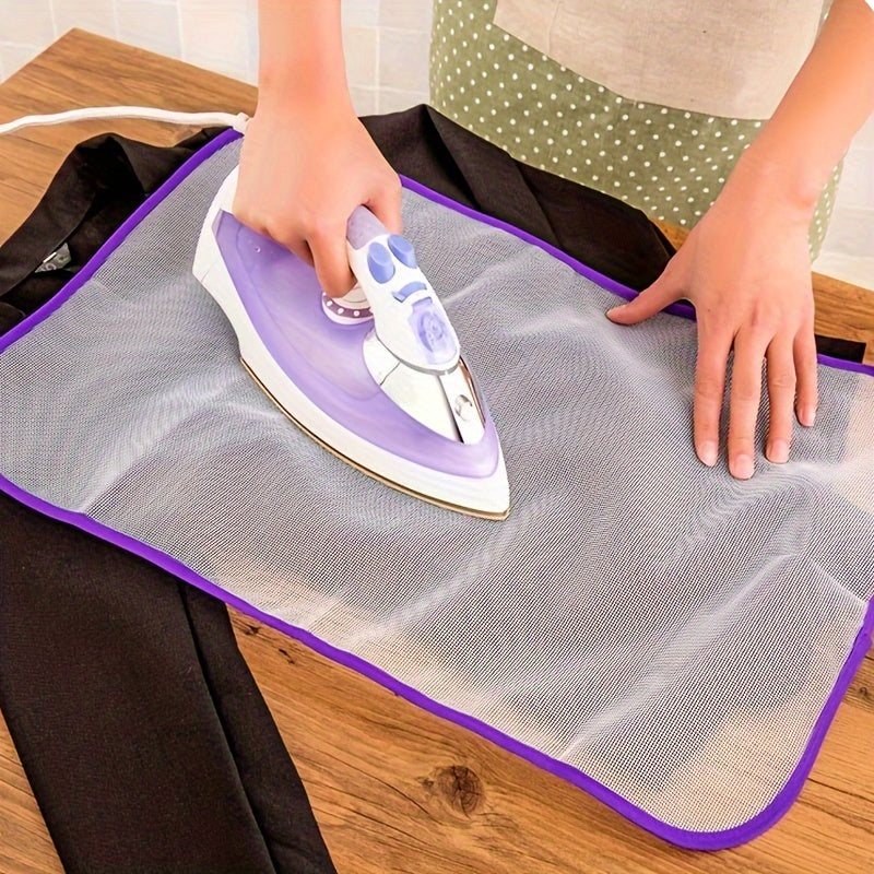 Two Ironing Cloths Set with Heat Insulation Pad and Ironing Board Protective Accessories