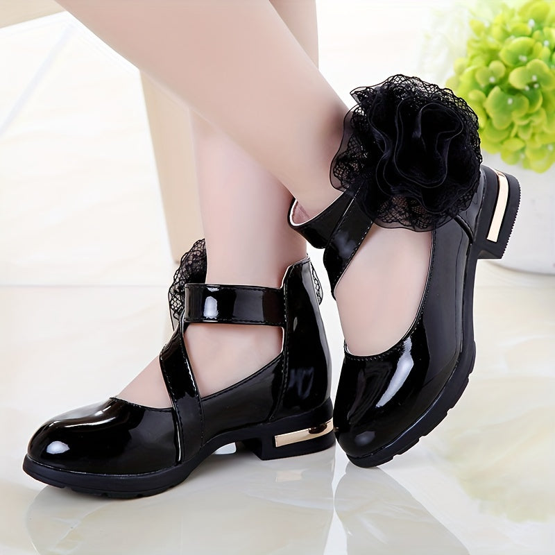 Girls' Mary Jane Shoes Breathable Rubber Sole Formal Casual Spring Summer