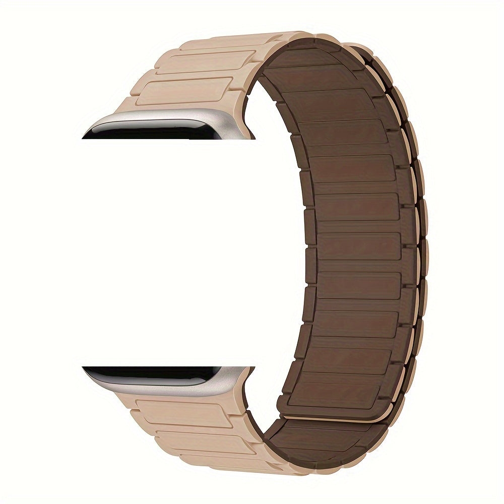 Магнитный силиконовый браслет для IWatch Series 9-3, 44мм-38мм