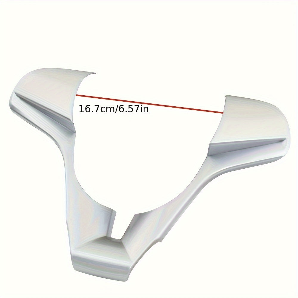 Universal ABS Car Steering Wheel Cover Trim Sticker for Sedan Hatchback