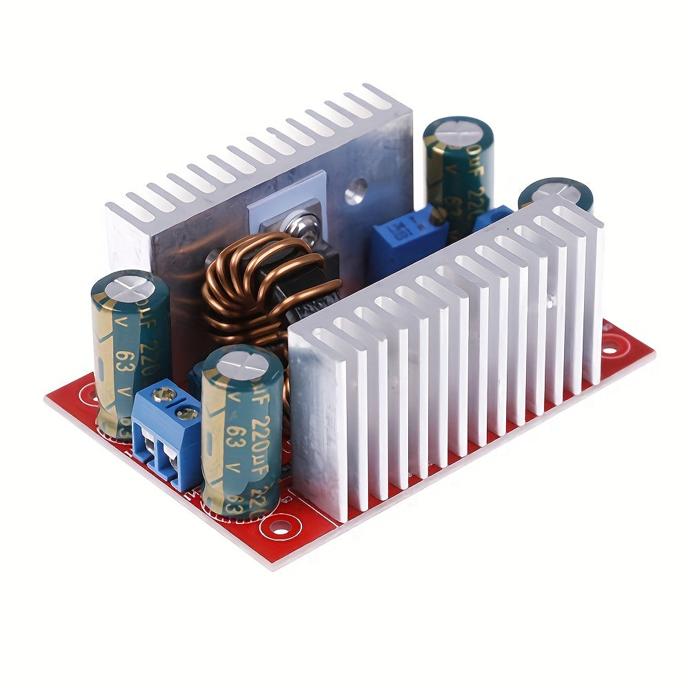 12A Boost Converter Module with Adjustable Voltage and Constant Current Regulator