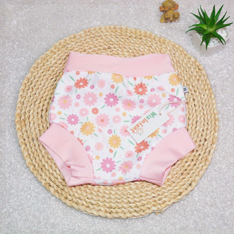 Infant Reusable Leakproof Swim Diaper S/M/L High Waist Sunproof Washable