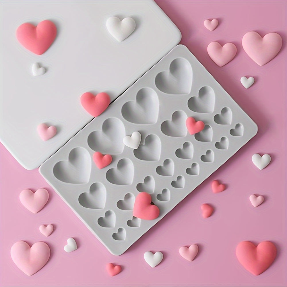 Valentine's Day Resin Silicone Mold for Handmade Soap and Aromatherapy