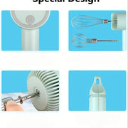 Electric Handheld Egg Beater Mixer for Baking Cream Whipping