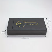 Magnetic Key Holder Black Gold Car Key Box Anti-Loss Scratch-Resistant