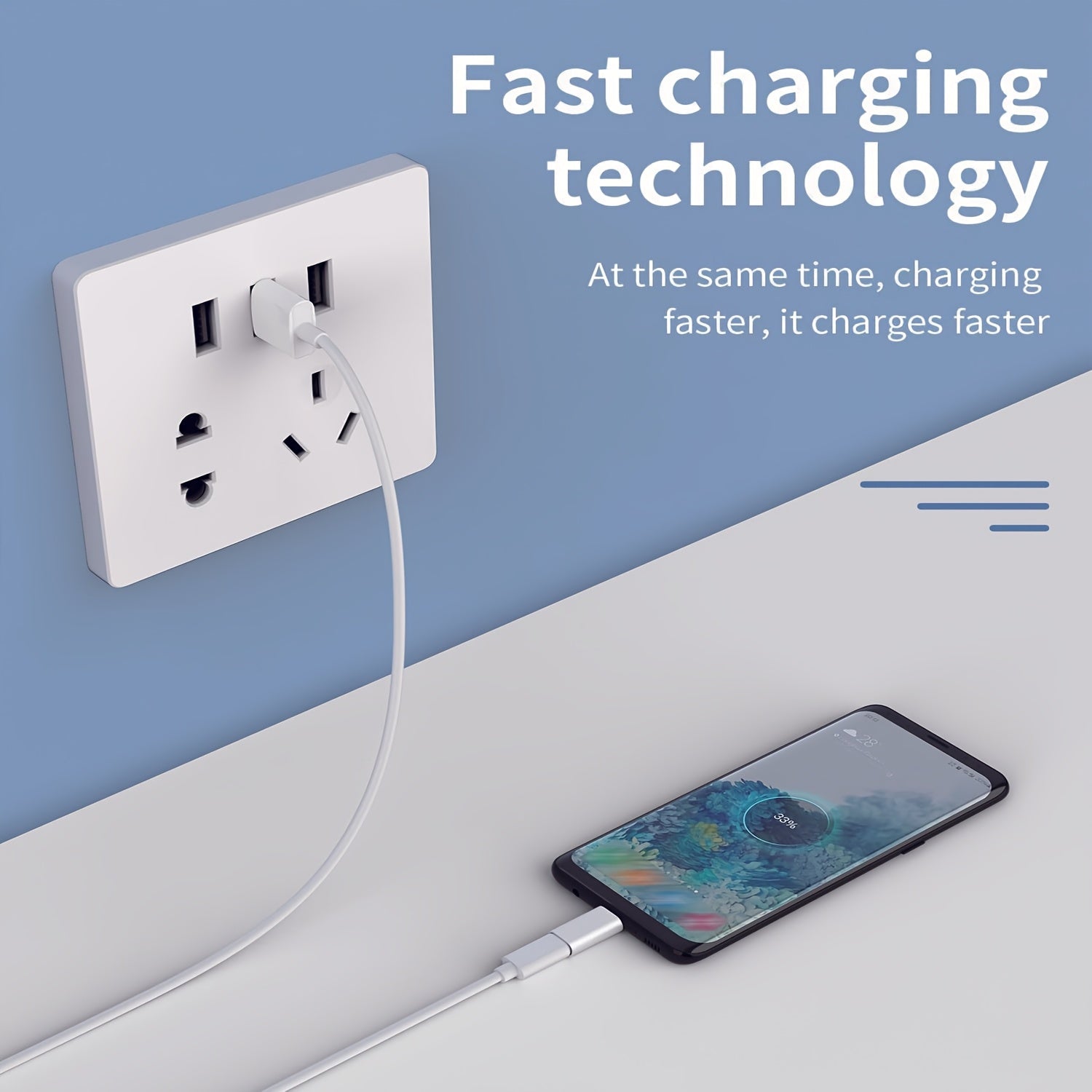 2-chi qism chaqiriladigan ayol Lightning dan USB C erkak adapteri, zaryadlash va ma'lumotlarni uzatish uchun