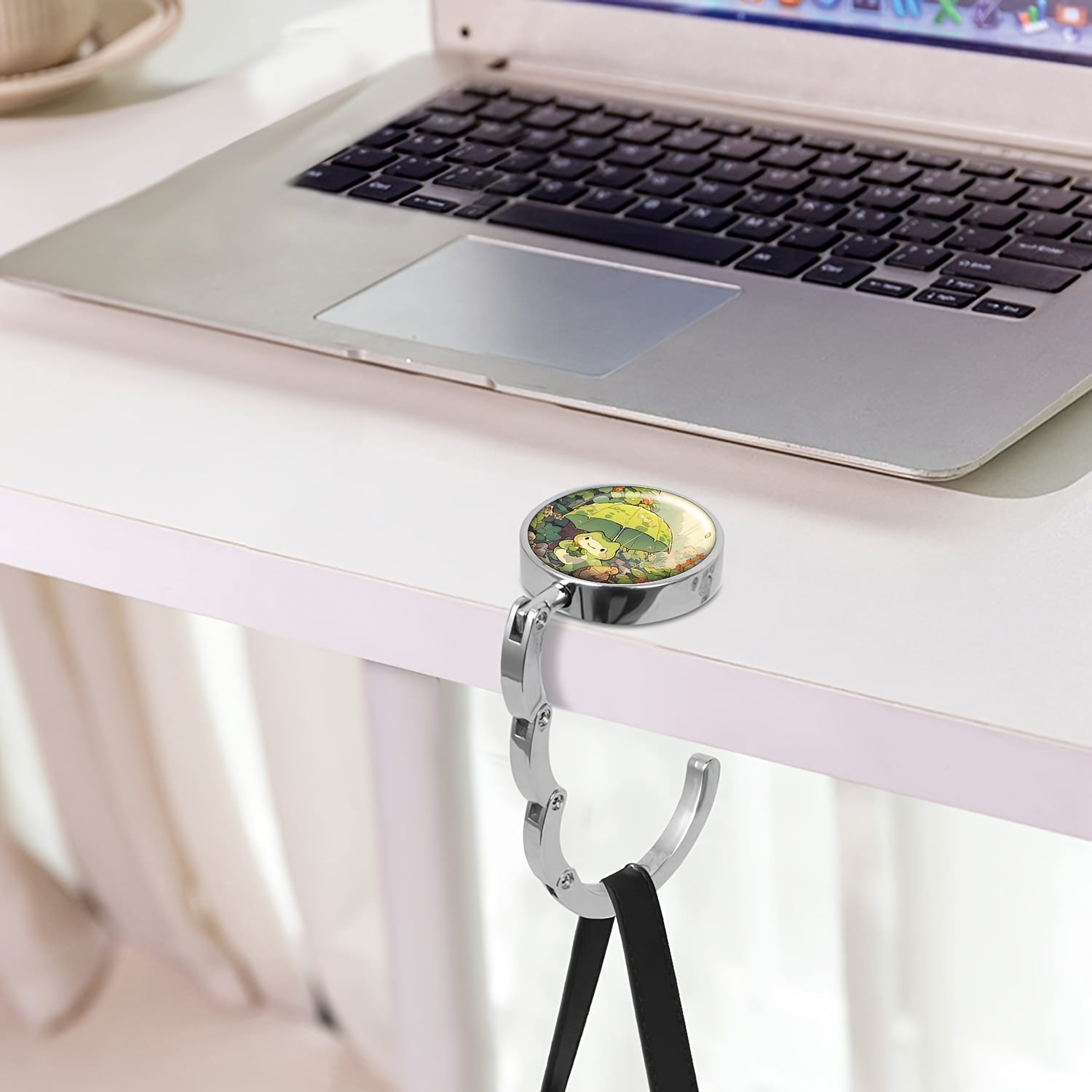 Frog Pattern Hanging Hook for Tables and Desks, Bag Storage, Halloween Christmas