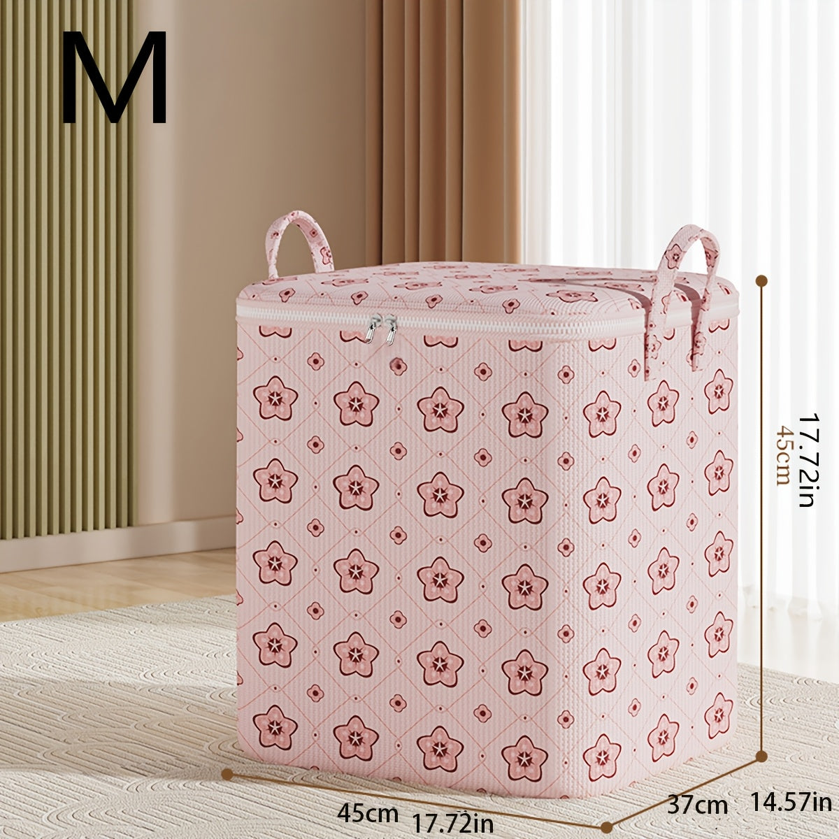 Yotoqxona va uyda foydalanish uchun mukammal, yostiqlar, ko'rpa-to'shaklar va kiyimlar uchun mo'ljallangan mustahkam saqlash sumkasi.